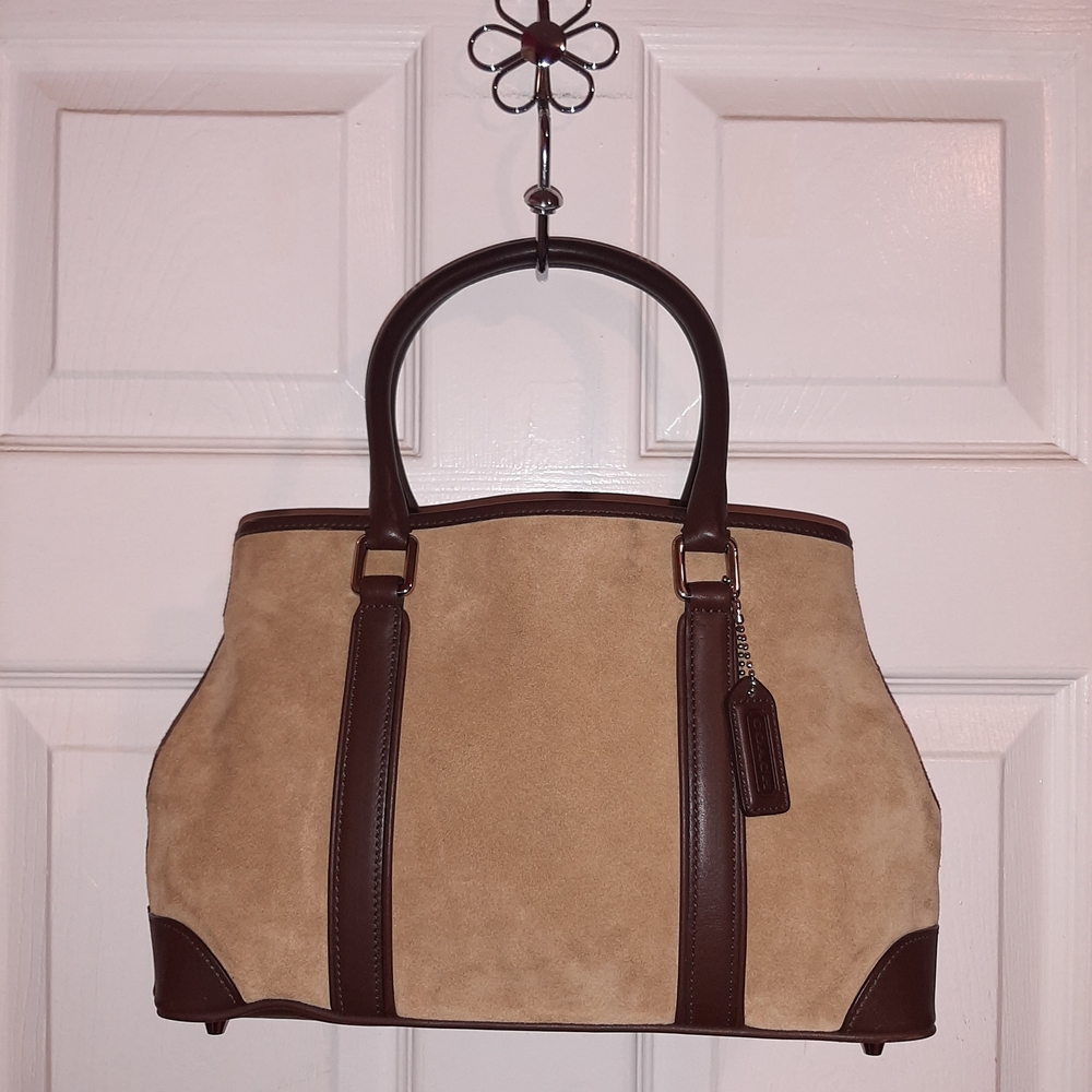 Vintage Coach Hampton Carryall Tote